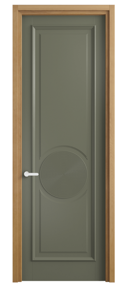 Межкомнатная дверь Шарм 6719 Матовый оливковый тёмный  Цена 109410 ₽ | Volhovec