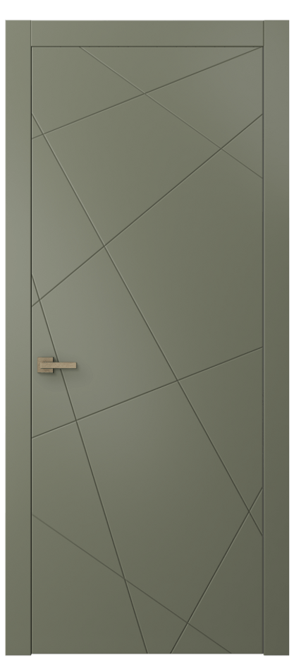 Межкомнатная дверь Linea АКП 8048 Матовый оливковый тёмный  Цена 63950 ₽ | Volhovec