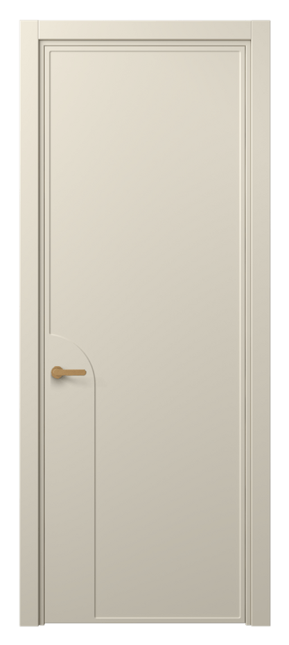 Межкомнатная дверь Frame2 8605 Матовый бежево-серый  Цена 57640 ₽ | Volhovec