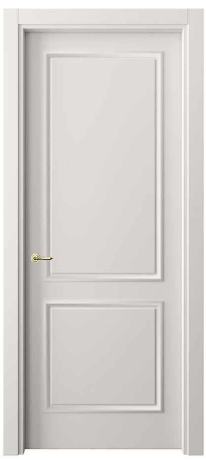 Межкомнатная дверь Paris 8121 Матовый пудровый белый  Цена 67830 ₽| Volhovec