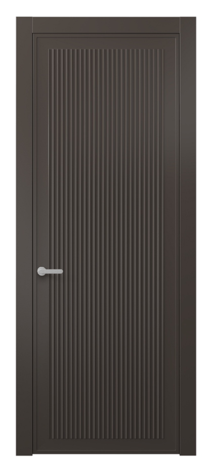 Межкомнатная дверь Alba 8642 Матовый антрацит  Цена 50400 ₽ | Volhovec