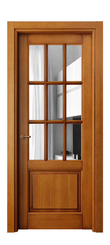 Межкомнатная дверь Toscana Grigliato 6312 Бук светлый с патиной Двустороннее зеркало, триплекс Цена 142590 ₽ | Volhovec