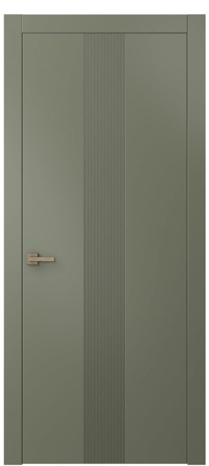 Межкомнатная дверь Linea 8042 Матовый оливковый тёмный  Цена 52080 ₽ | Volhovec