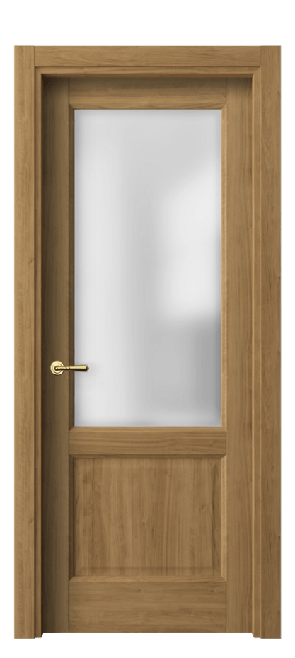 Межкомнатная дверь Galant 1422 Грецкий орех Сатинированное стекло Цена 38220 ₽ | Volhovec