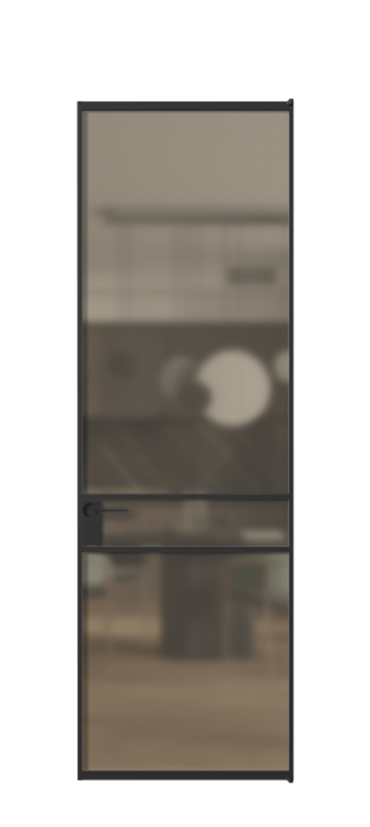 Алюминиевая дверь АЛПЛ040.02 Алюминий Черный Сатинированное бронзовое стекло, триплекс. Без короба чер Цена 121190 Стоимость комплекта двери включает: 1. Полотно (600/650/700/750/800/850/900/950*2000-2400 мм).
2. Короб
3. Комплект фурнитуры (2 торцевые петли и магнитный замок с ответной планкой). Фабрика дверей Волховец 8 (800) 551 43 19 Алюминиевая дверь АЛПЛ040.02 Алюминий Черный Сатинированное бронзовое стекло, триплекс Цена 121190 | Volhovec