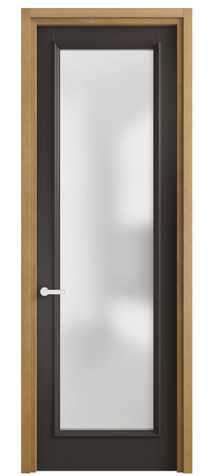 Дверь межкомнатная Charm 6702 Бук антрацит Сатинированное стекло Узкий классический наличник БНМ Цена 105420 ₽ Наличники уже входят в базовый комплект. Фабрика дверей Волховец 8 (800) 551 43 19 Межкомнатная дверь Charm 6702 Бук антрацит Сатинированное стекло Цена 105420 ₽ | Volhovec