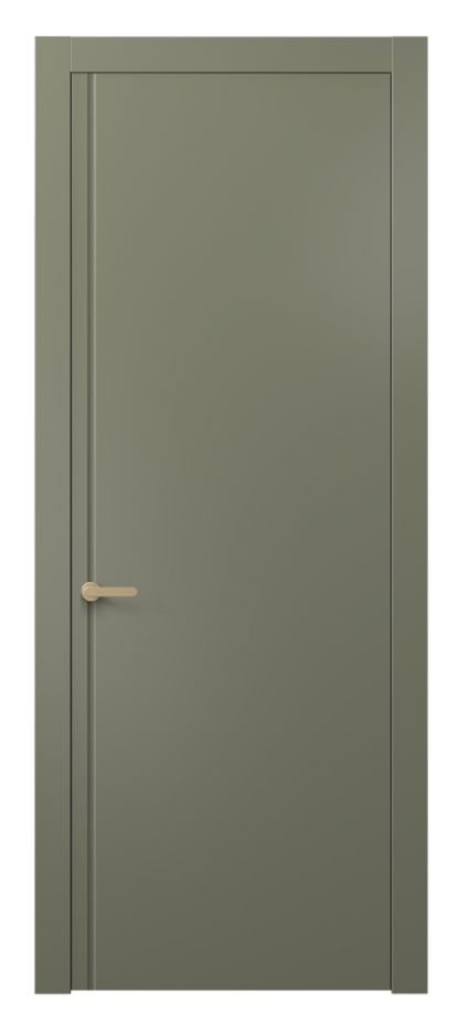 Межкомнатная дверь Alba 8644 Матовый оливковый тёмный  Цена 41759 ₽ | Volhovec