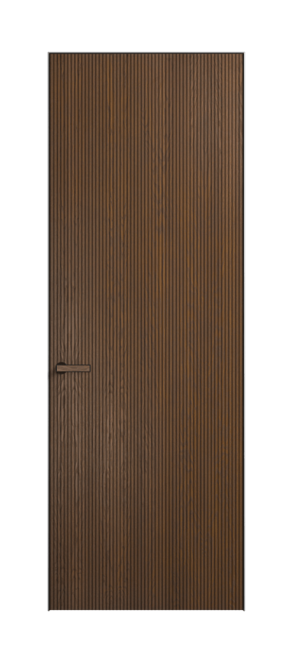 Дверь межкомнатная Velvet 8201 Дуб каштановый матовый. Скрытый короб Черный Цена 137169 . Фабрика дверей Волховец 8 (800) 551 43 19 Межкомнатная дверь Velvet 8201 Дуб каштановый матовый. Цена 137169 | Volhovec