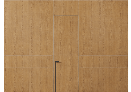 Панели для отделки стен Панель Шпон с эффектом NaturWood. Цвет Дуб миндальный матовый. Материал Шпон Naturwood. Коллекция Шпон с эффектом NaturWood. Картинка.