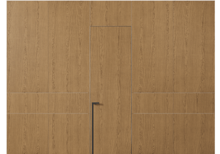 Панели для отделки стен Панель Шпон с эффектом NaturWood. Цвет Дуб сепия матовый. Материал Шпон Naturwood. Коллекция Шпон с эффектом NaturWood. Картинка.