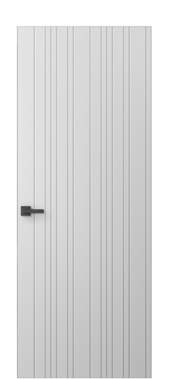 Дверь межкомнатная 8051 ГРН. Цвет Грунт под покраску. Материал Грунт под покраску. Коллекция Linea. Картинка.