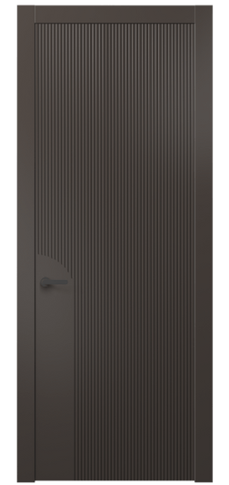 Межкомнатная дверь АКП 8625 МАН. Цвет Матовый антрацит. Материал Гладкая эмаль. Коллекция Dune. Фото. Дверь межкомнатная АКП 8625 МАН. Цвет Матовый антрацит. Материал Гладкая эмаль. Коллекция Dune. Картинка.