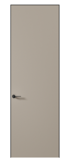 Дверь межкомнатная 0010 АКП МБСК. Цвет Матовый бисквитный. Материал Гладкая эмаль. Коллекция Планум Про. Картинка.
