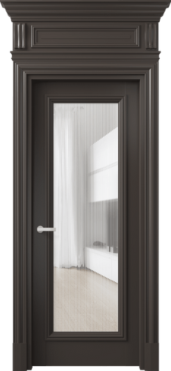 Межкомнатная дверь 7300 МАН DUNE. Цвет Матовый антрацит. Материал Гладкая эмаль. Коллекция Антик. Фото. Дверь межкомнатная 7300 МАН DUNE. Цвет Матовый антрацит. Материал Гладкая эмаль. Коллекция Антик. Картинка.