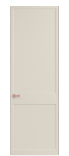 Дверь межкомнатная 7521 МБСР. Цвет Матовый бежево-серый. Материал Гладкая эмаль. Коллекция Softform. Картинка.