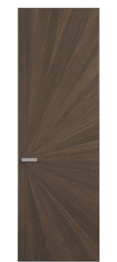 Дверь межкомнатная 0206 ЭВММ Эвкалипт мореный матовый. Цвет Эвкалипт мореный матовый. Материал Шпон эвкалипта НатурВуд. Коллекция Рифт. Картинка.