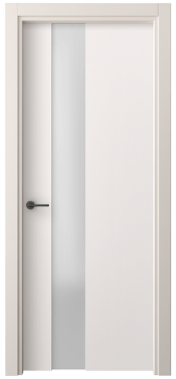 Дверь межкомнатная 4224 ПЭКС САТ. Цвет ПЭТ кремово-серый. Материал ПЭТ. Коллекция Freedom. Картинка.