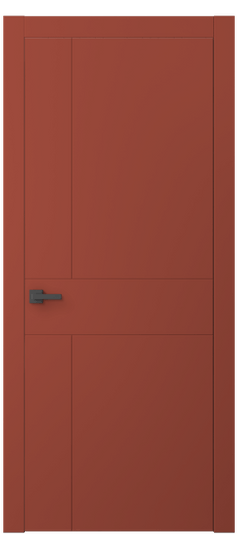 Дверь межкомнатная 8056 NCS S 3040-Y80R. Цвет NCS NCS S 3040-Y80R. Материал Гладкая эмаль. Коллекция Linea. Картинка.