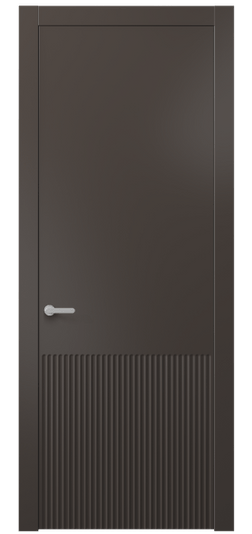 Межкомнатная дверь АКП 8645 МАН. Цвет Матовый антрацит. Материал Гладкая эмаль. Коллекция Alba. Фото. Дверь межкомнатная АКП 8645 МАН. Цвет Матовый антрацит. Материал Гладкая эмаль. Коллекция Alba. Картинка.