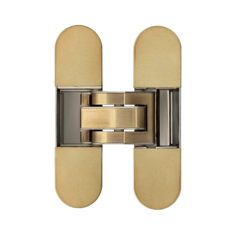 Фурнитура для дверей Скрытая петля для классического и обжимного алюминиевого короба. Цвет Матовая бронза. Коллекция Скрытая петля для классического и обжимного алюминиевого короба. Картинка.