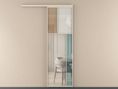 Перегородка Mosaic вдоль стены одностворчатая